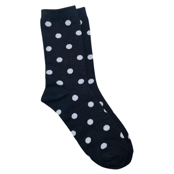 POLKA DOT CREW SOCKS