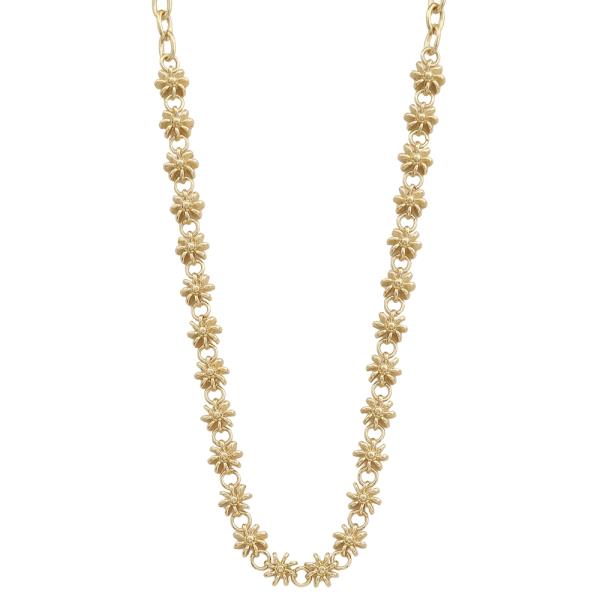 SUN FLOWER CHAIN NECKLACE