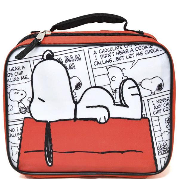 PEANUTS SNOOPY RECTANGLE LUNCH BAG