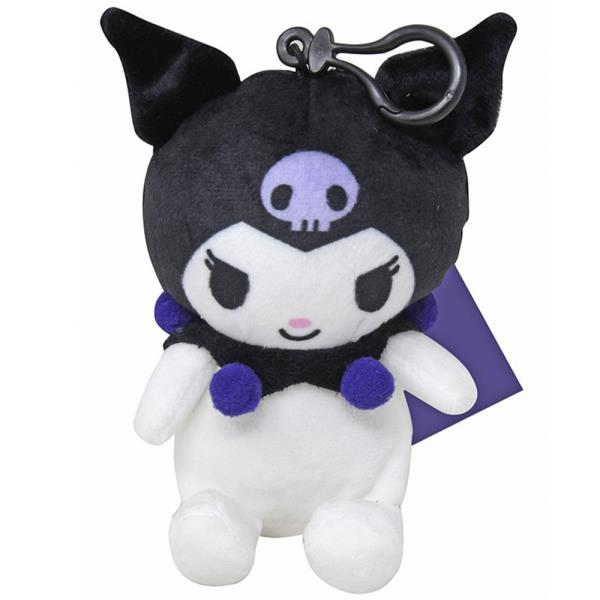 HELLO KITTY KUROMI PLUSH ZIPPER PULL