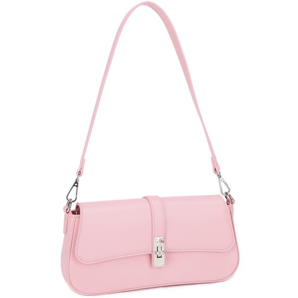 SMOOTH TWIST SHOULDER BAG
