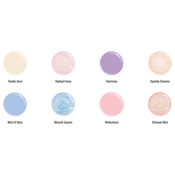 LA COLORS AURA HALO NAIL POLISH (24 UNITS)