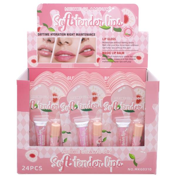 SOFT TENDER LIP GLOSS AND MAGIC LIP BALM DUO (24 UNITS)