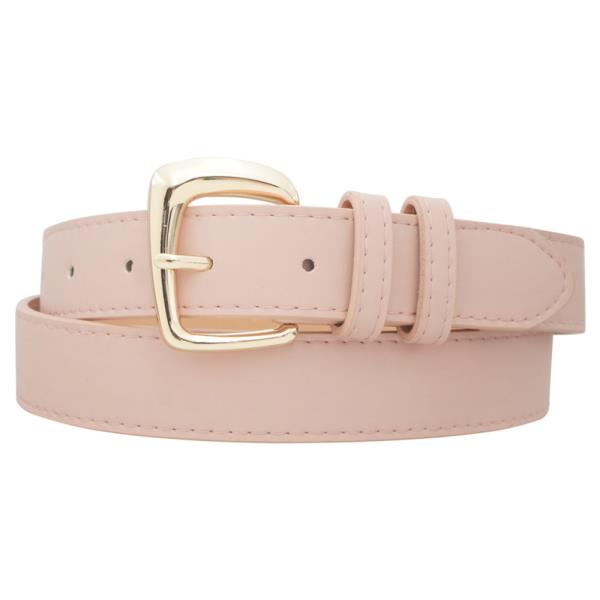 SLANTED D DOUBLE LOOPED BELT