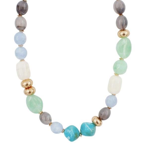MIXED BEAD NECKLACE