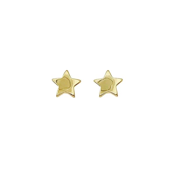 METAL STAR STUD EARRING