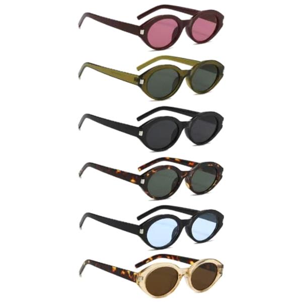 ROUND OVAL SUNGLASSES 1DZ