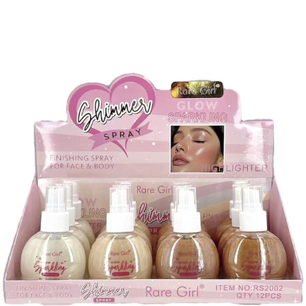GLOW SPARKLING HIGHLIGHTER SHIMMER SPRAY (12 UNITS)
