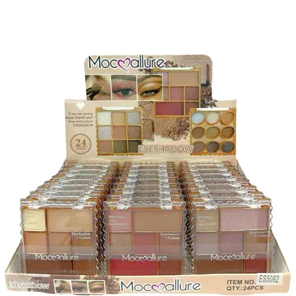 7 COLORS EYESHADOW PALETTE (24 UNITS)