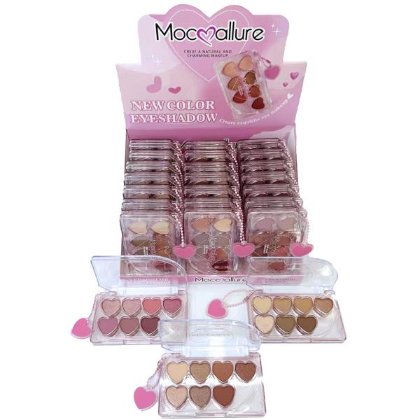 NEW COLOR HEARTS EYESHADOW PALETTE (24 UNITS)