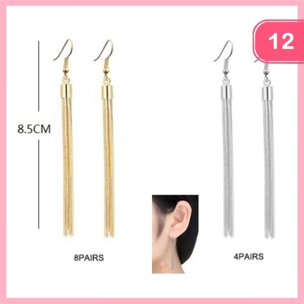 TASSEL EARRING (12 UNITS)