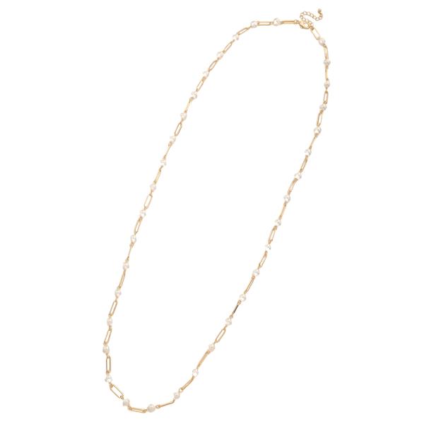 PEARL LINK NECKLACE