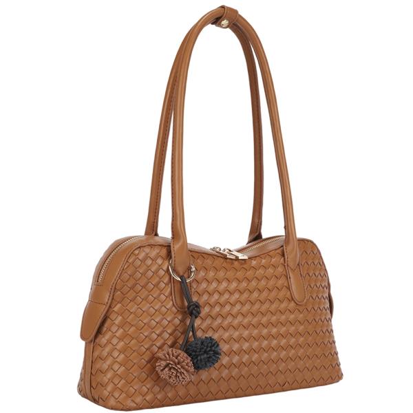 WOVEN STYLISH FASHION SHOULDER BAG