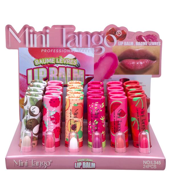 MINI TANGO FRUITY LIP BALM W TESTERS (24 UNITS)