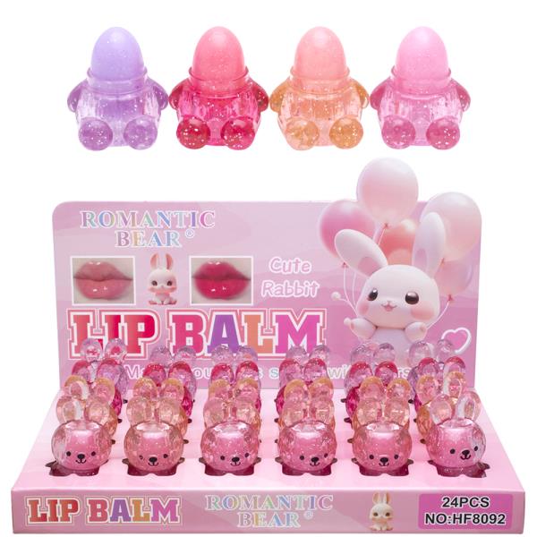 CUTE RABBIT LIP BALM (24 UNITS)