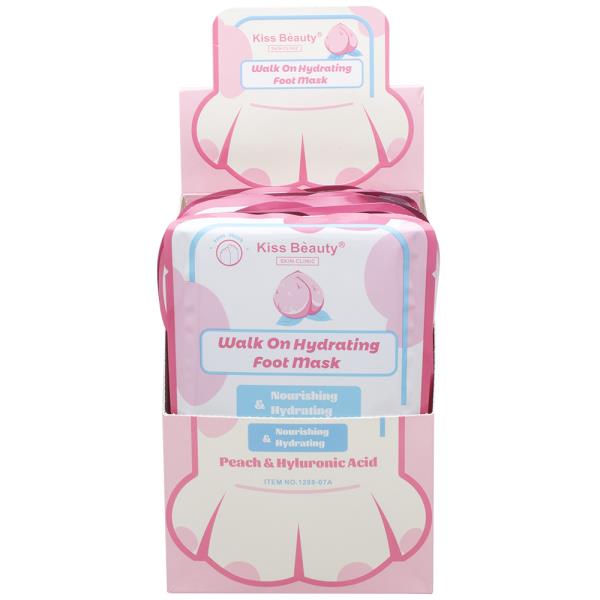 KISS BEAUTY WALK ON FOOT MASK (12 UNITS)