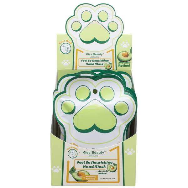 KISS BEAUTY FEEL SO HAND MASK (12 UNITS)