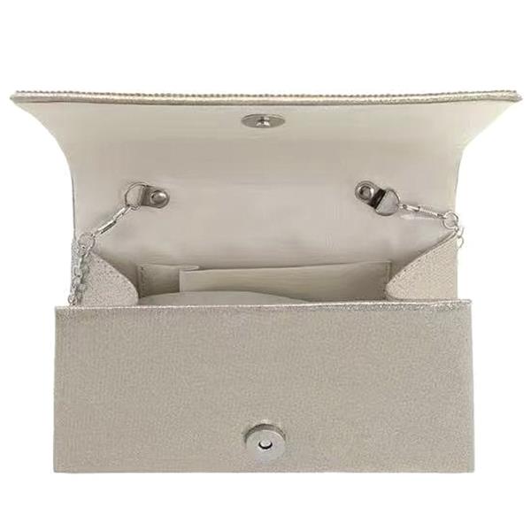 RHINESTONE HANDLE EVENING BAG