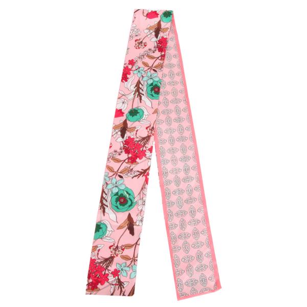 VINTAGE FLOWER SKINNY SCARF