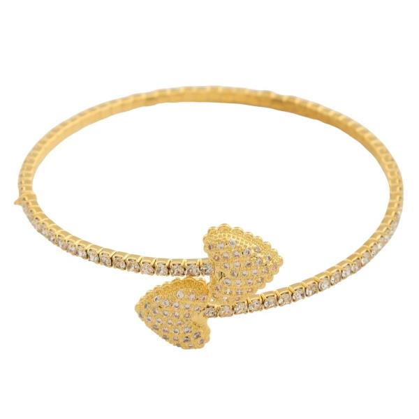 RAP AROUND RHINESTONE BRACELET