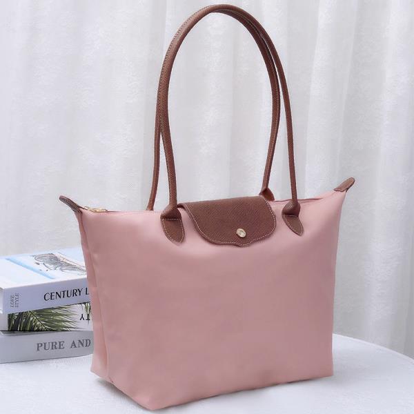 SMOOTH COLOR HANDLE TOTE BAG