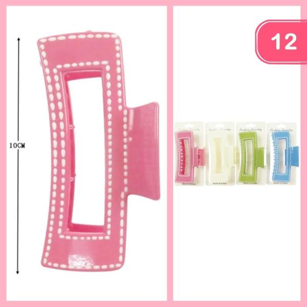 HAIR CLAW CLIP (12 UNITS)