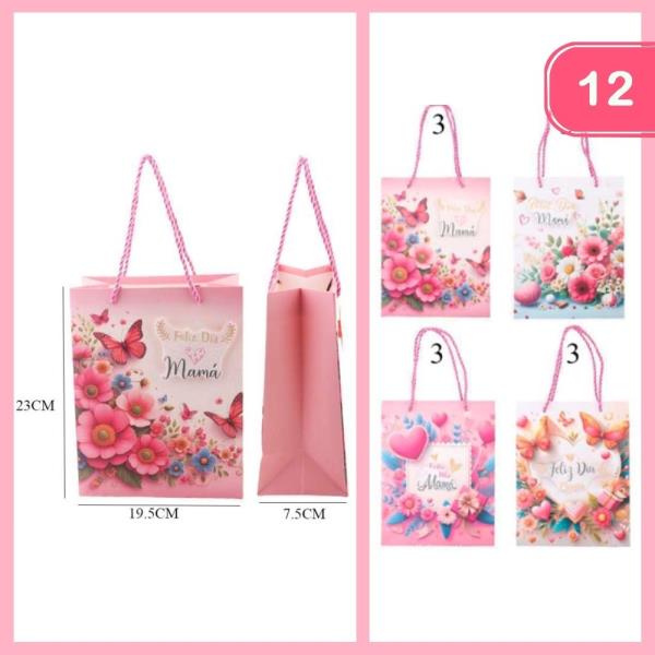 FELIZ DIA DE LAS MADRES GIFT BAG (12 UNITS)