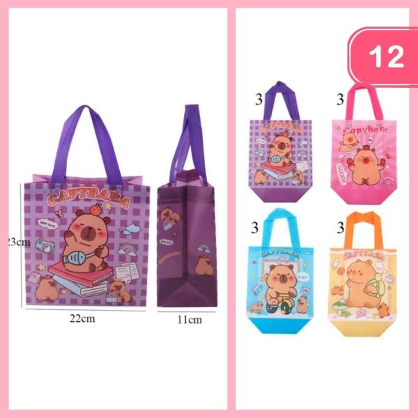CAPYBARA REUSABLE TOTE (12 UNITS)
