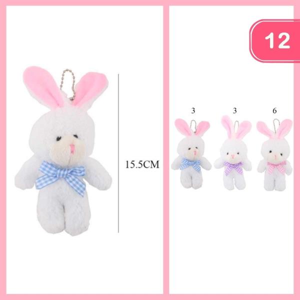 BUNNY KEYCHAIN (12 UNITS)