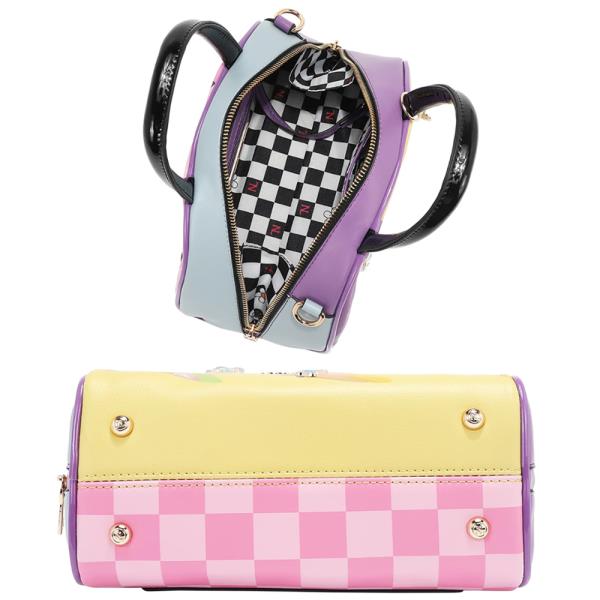 NICOLE LEE NAIL POLISH MINI DOME SATCHEL BAG