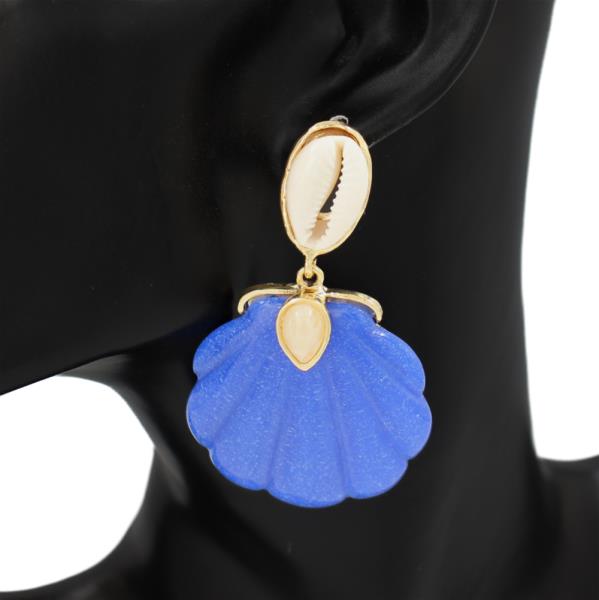 SHELL DROP DANGLE EARRING