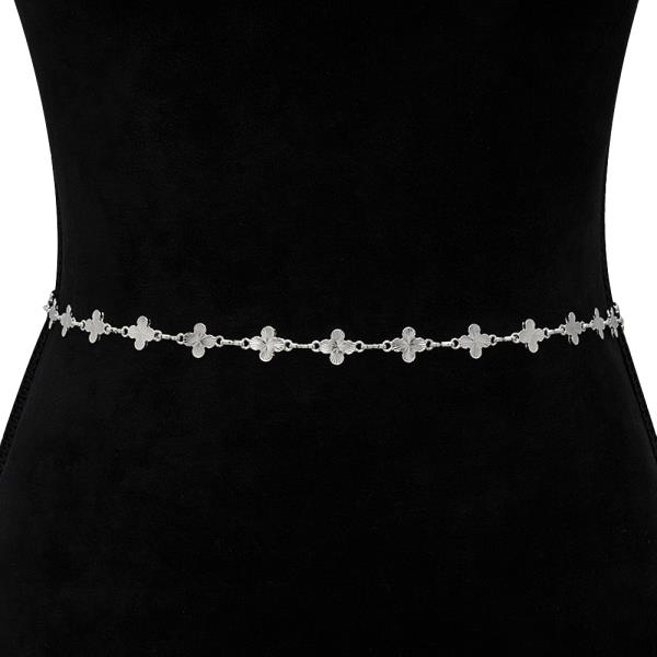 SMALL PATTERN SHAPED LINK HOOK BELT
