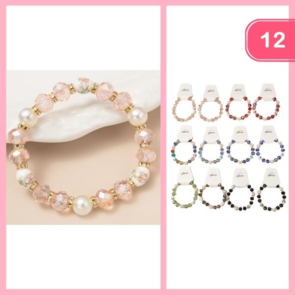 BEADED BRACELET (12 UNITS)