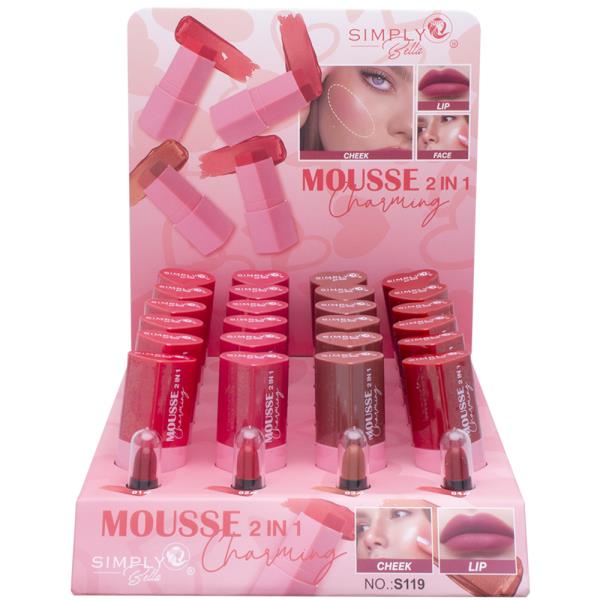 SIMPLY BELLA 2IN1 CHARMING MOUSSE (24 UNITS)