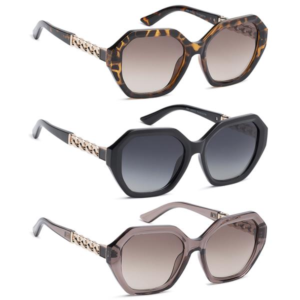 GEOMETRIC SQUARE SUNGLASSES 1DZ