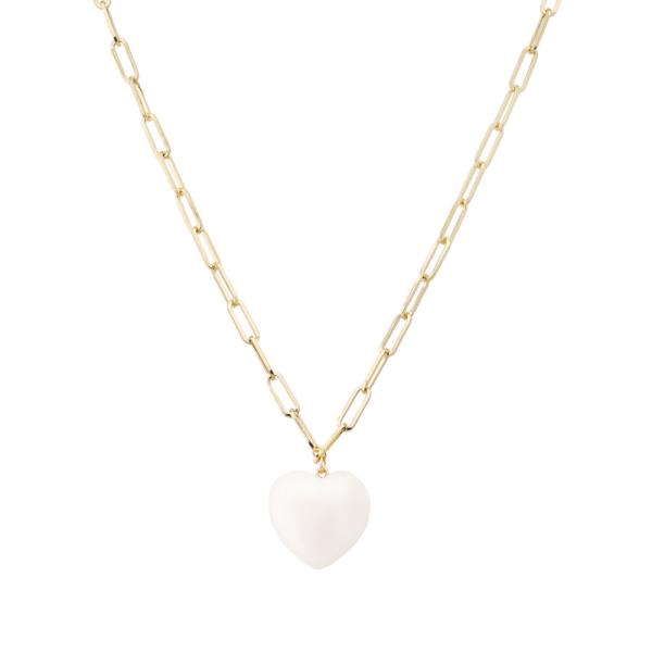 HEART PENDANT CHAIN NECKLACE
