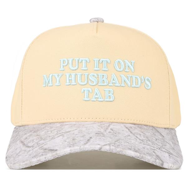 CC PUT IT ON MY DADS TAB TRUCKER CAP