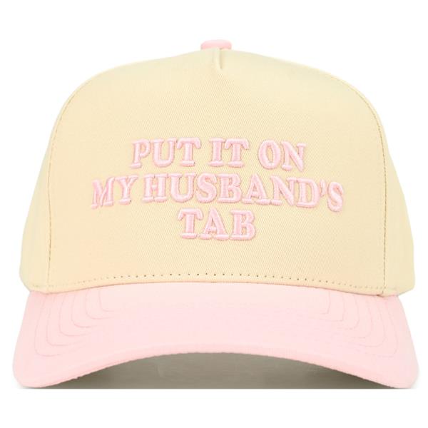 CC PUT IT ON MY HUSBANDS TAB TRUCKER CAP