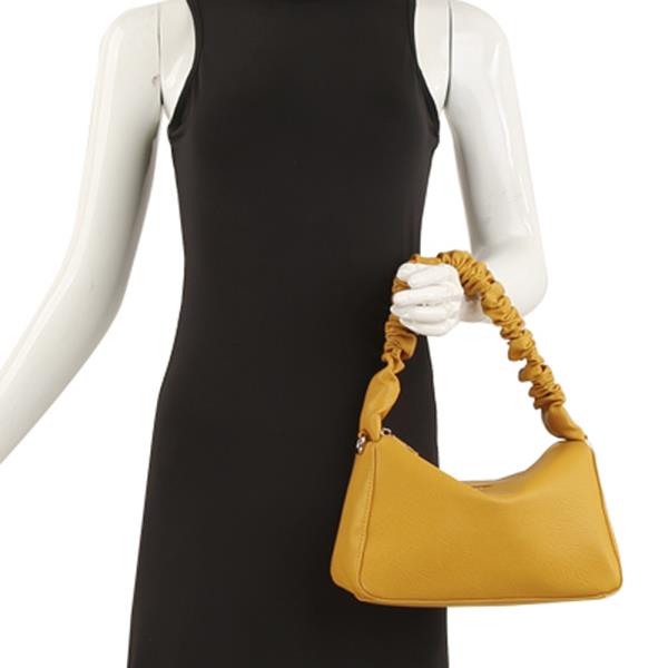 CHIC TEXTURED SHOULDER CROSSBODY BAG