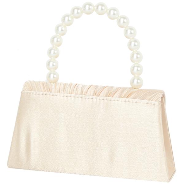 ELEGANT PEARL HANDLE EVENING BAG