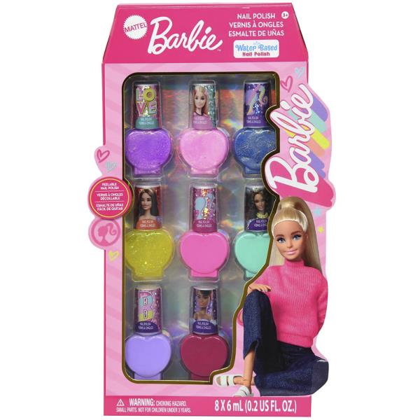 BARBIE 8PC NAIL POLISH
