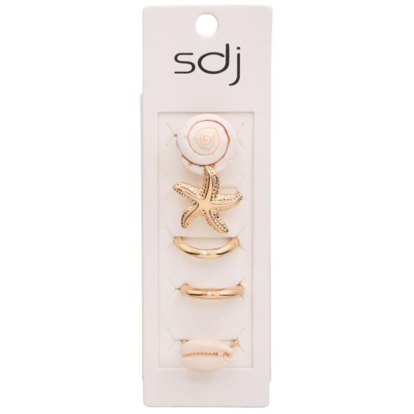 SDJ SEA LIFE MULTI RING SET