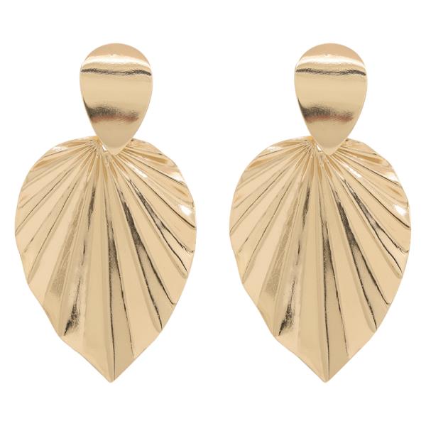 SDJ LEAF METAL EARRING