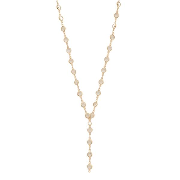 SDJ CELAR STATION Y DROP NECKLACE
