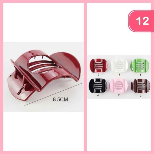HAIR CLAW CLIP (12 UNITS)