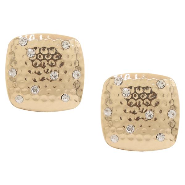 SDJ SQUARE METAL EARRING
