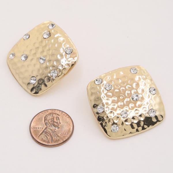 SDJ SQUARE METAL EARRING