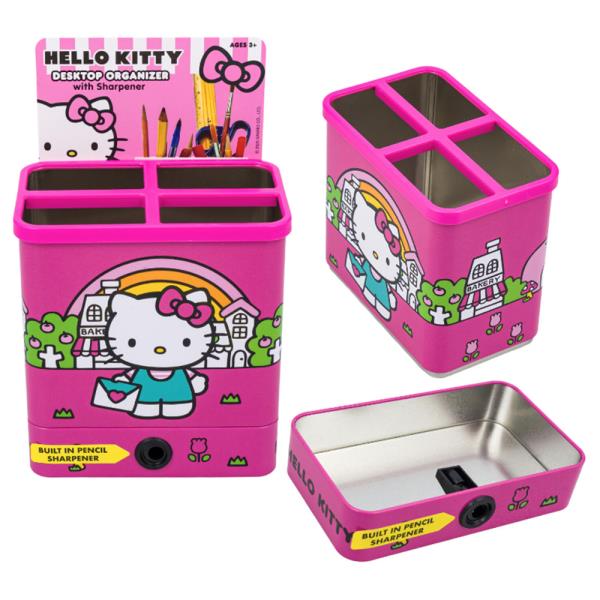HELLO KITTY DESKTOP ORGANIZER WITH SHARPENER