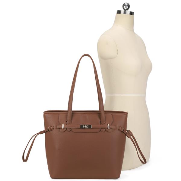 2IN1 MODERN TOTE BAG W WALLET SET