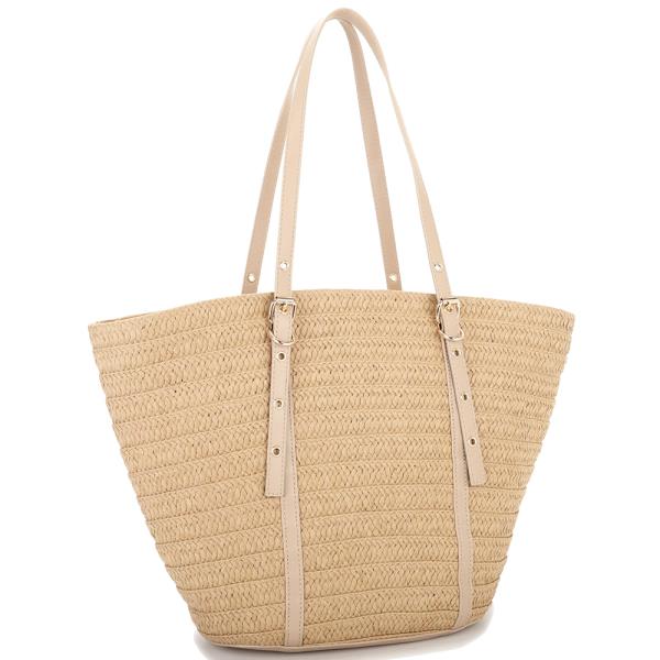 STRAW TOTE BAG
